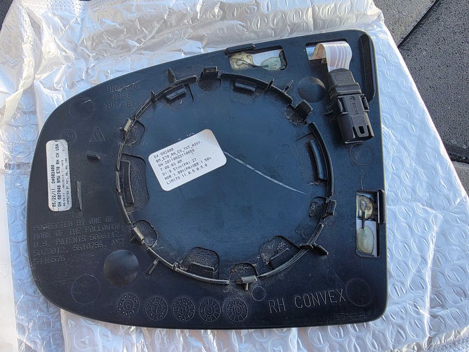 Дзеркало BMW X5 E70 X6 E71 з підігрівом та автозатемненням.