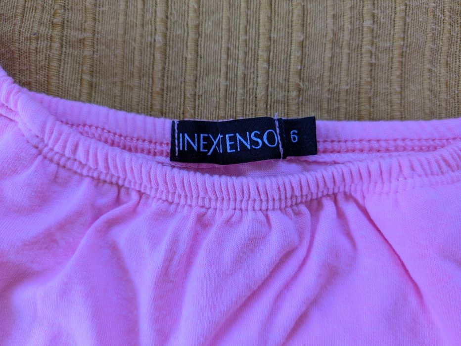 Blusa com folhos Menina Cor-de-rosa, 6 Anos