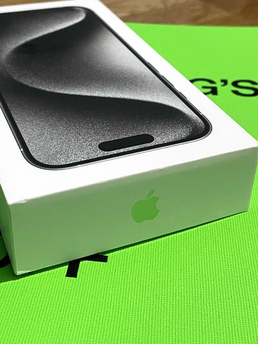 iPhone 15 Pro 128 GB lacrado e novo
