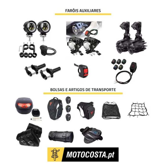 Promoção Acessórios e Equipamentos para Motociclismo - MOTOCOSTA