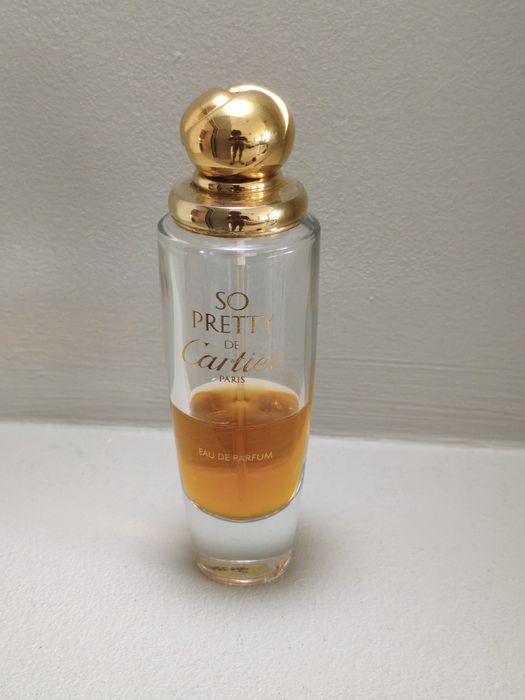 Cartier So Pretty Eau de Parfum 50 ml – unikat, pęknięte szkło (ok. 15-18 ml)