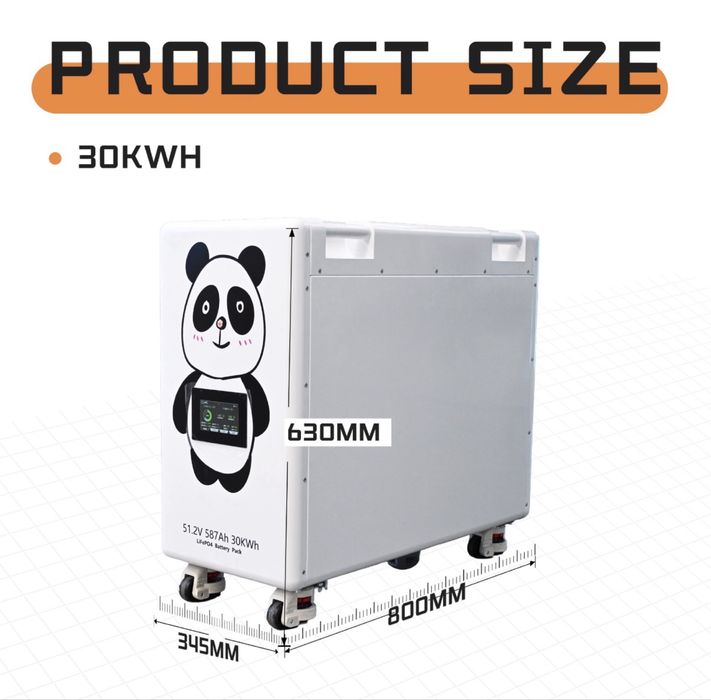 Акумуляторна Батарея Braun 30 кВт·год LiFePO4 — 51,2 В / 587 А·год / JK BMS