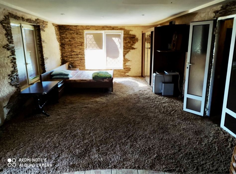 Сдам дом на берегу реки, собственный пляж, баня. Доброполье