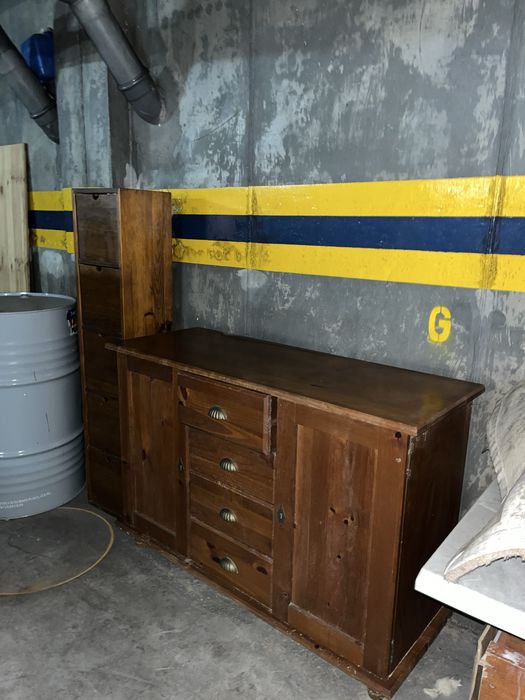 Comoda + Gaveteiro rustico