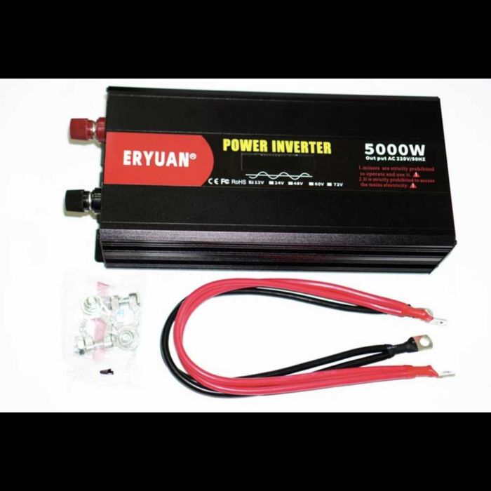 Інвертор 5000W  ERYUAN  Pure Sine Wave 12V-220V