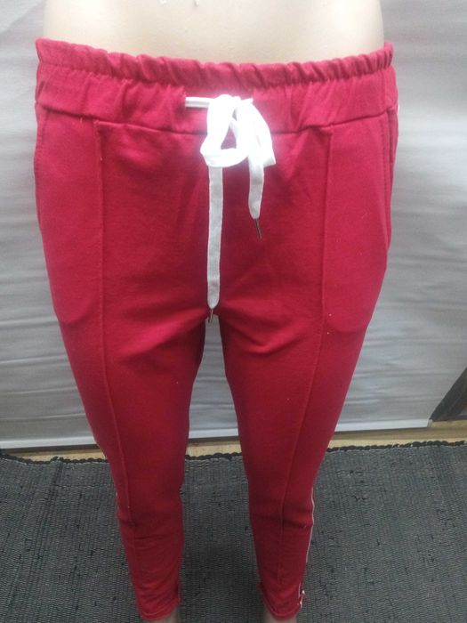 Spodnie damskie włoskie rozmiar S bawełna