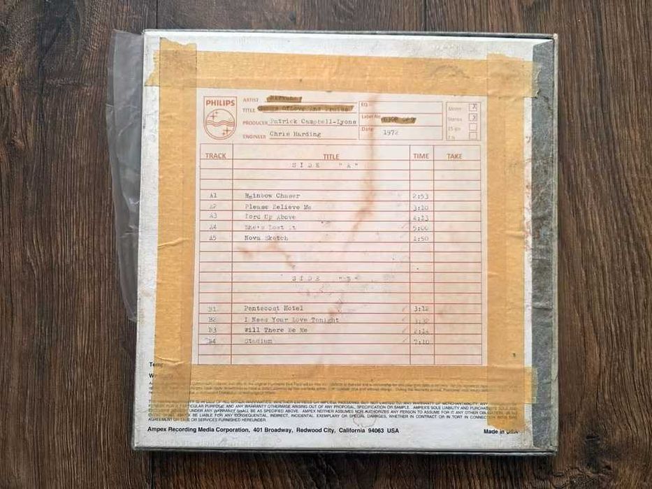 Оригинальные продакшн мастер ленты 2/38