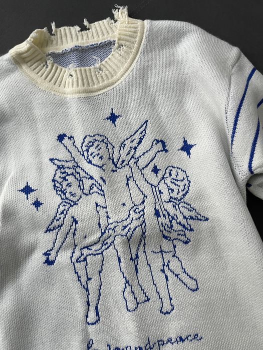 Светр янголи рвані краї