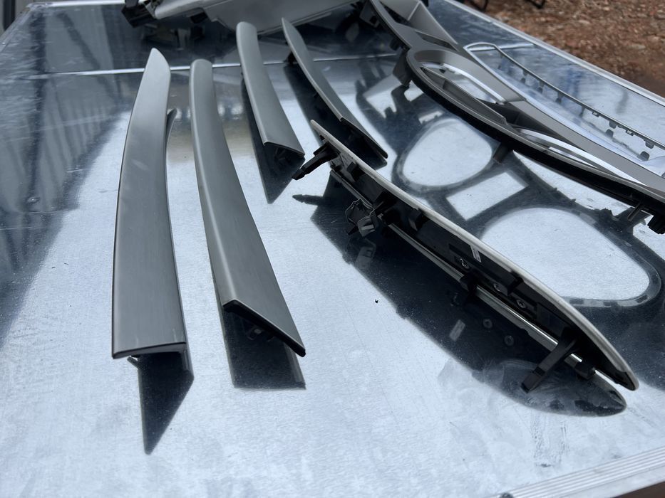 Декор Салону Audi A6 C6 Планки Вставки Алюміній