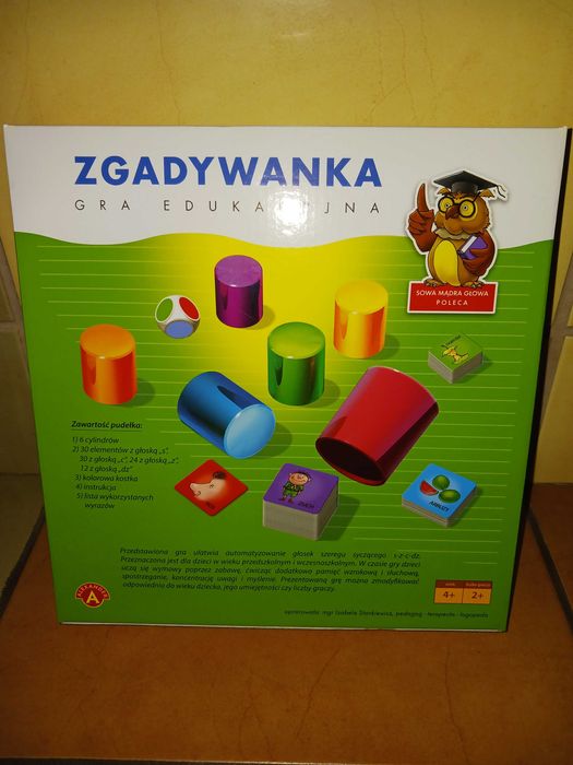 Gra edukacyjna Zgadywanka Stan nowa