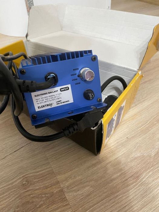 Lampa MH/HPS do uprawy komplet 600W+ pro