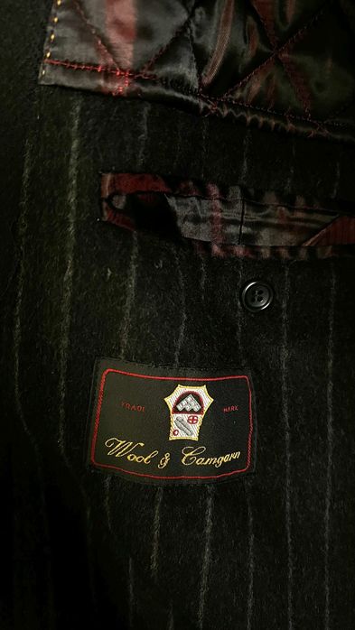 Итальянское пальто CLAN мужское в хорошем состоянии