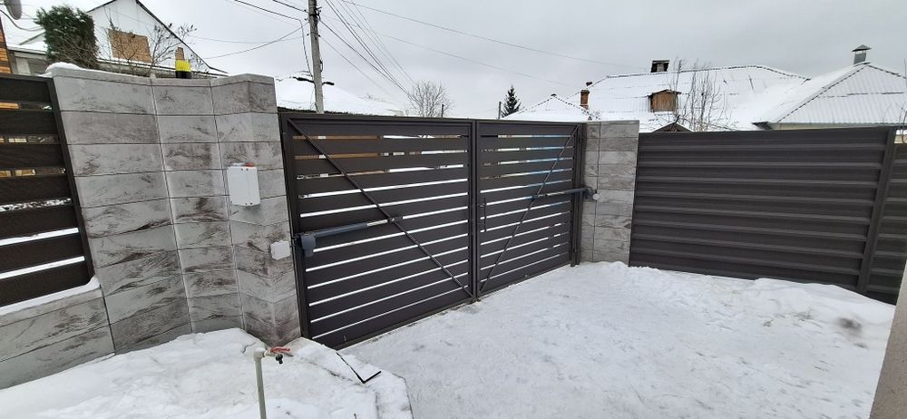 Мотор на ворота. Двигун. Автоматика. Ворота