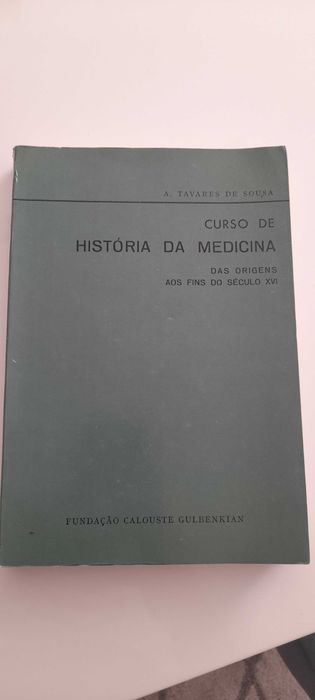 Curso de História da Medicina, da Fundação Calouste Gulbenkian