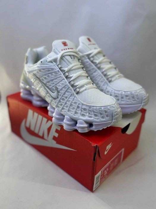 Nike Shox TL White/Silver – nowe | metka | full white