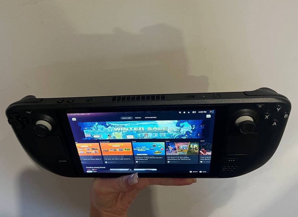Steam Deck 512GB LCD - идеальное состояние, полный комплект