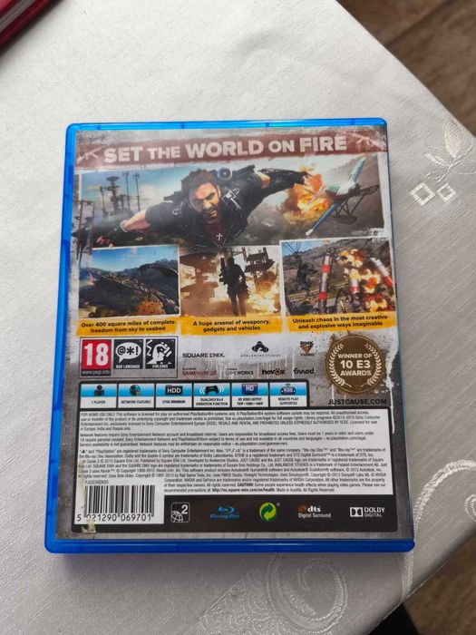Just Cause 3 гра диск для  PS4