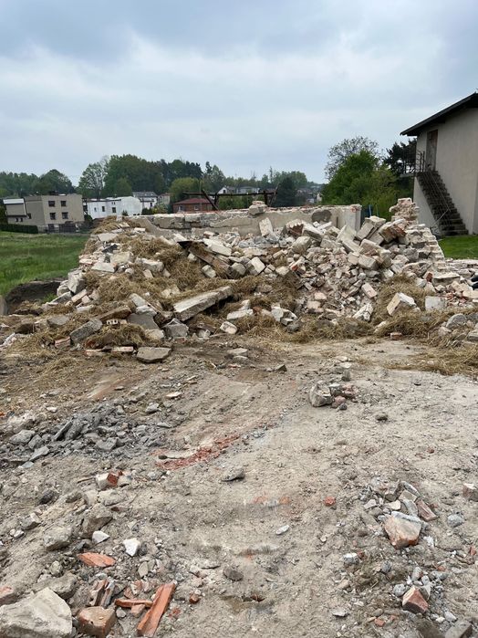 Usługi wyburzenia, przyłącza WOD-KAN