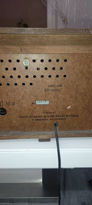 Radio lampowe Turandot 1962 rok