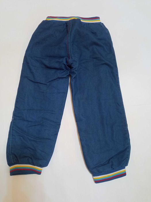 Зимові джинси на махрі брюки штани на хлопчика р. 110 - 116