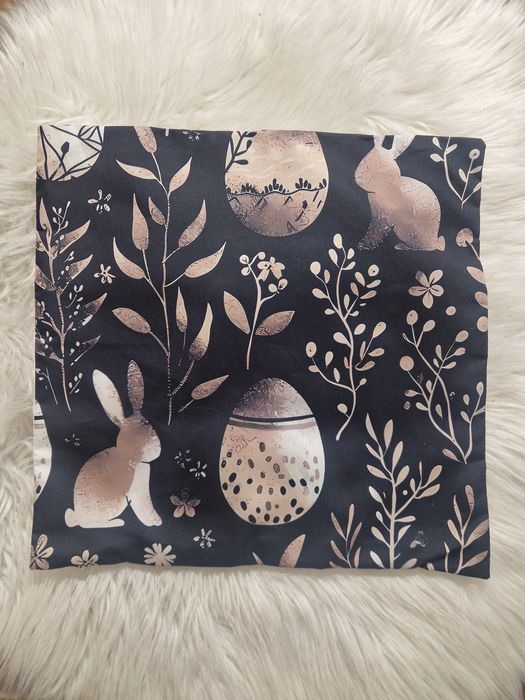 Poszewka wielkanocna zajączki 40x40cm