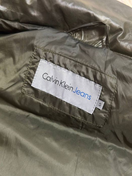 Зимова куртка calvin klein jeans справжній пух