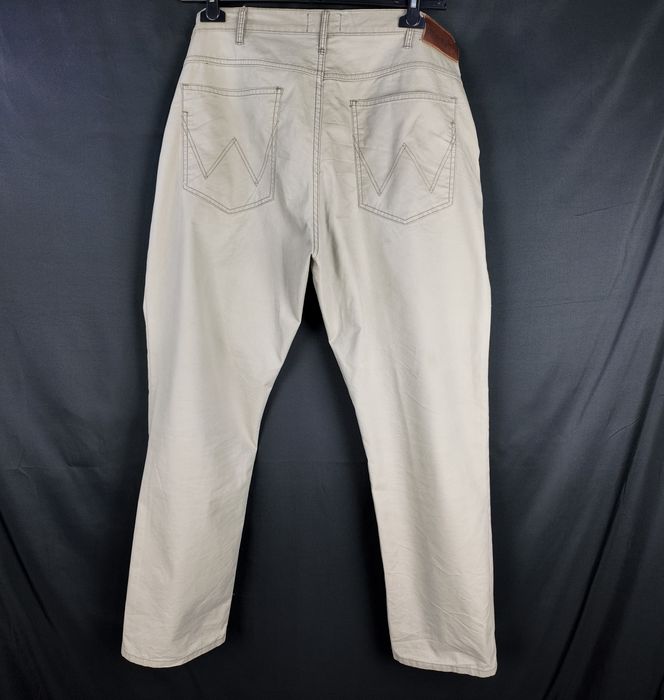 Spodnie Wrangler Arizona W38 L30 beżowe jeansy proste