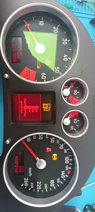 Licznik Audi A3 A4 A6 A8 TT VW Seat Skoda Jaeger MM VDO naprawa Tuning