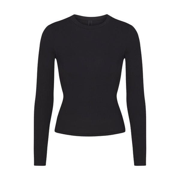Skims cotton jersey лонгслів лонг
