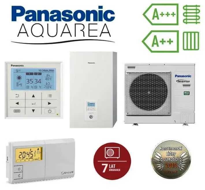 Pompa ciepła Panasonic HP 9kW montaż A+++ WC09J3E5 Gwarancja 7 lat