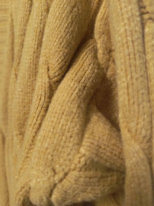 Kardigan żółty ciepły