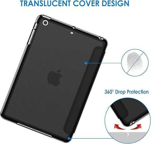 Etui JETech do iPada mini 4, Smart Cover z trybem uśpienia/budzenia