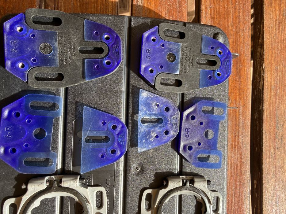 Cleats, encaixes Speedplay