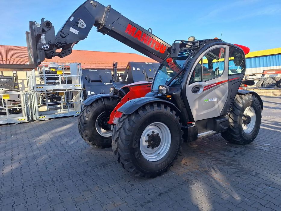 Manitou MLT 841 145 PS  CRC amortyzacja, CSS, nowe opony Vredestein 500/70R24