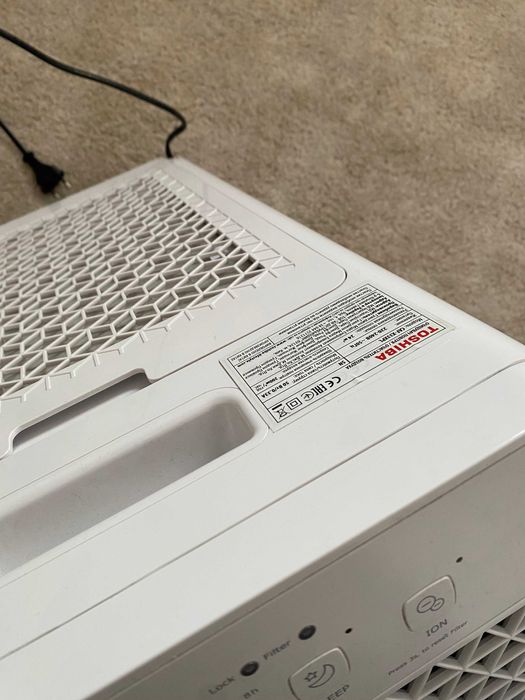 Oczyszczacz powietrza Toshiba jonizator filtr Hepa