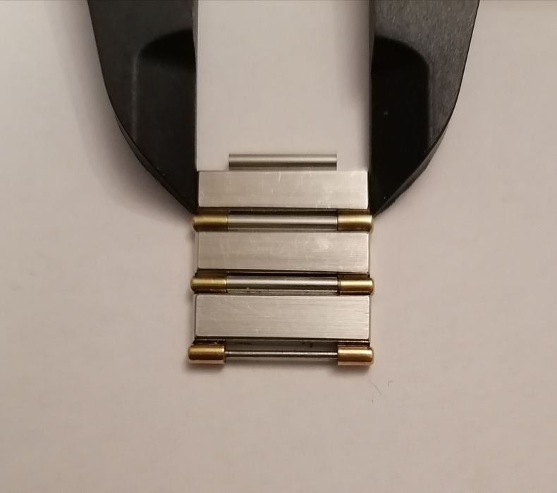 Ogniwa bransolety Omega Constellation Manhattan oryginalne stal/złoto