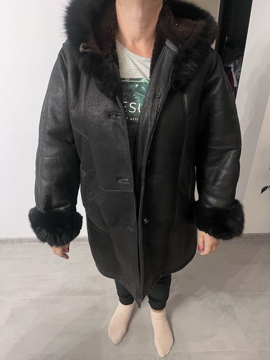 Kozuch naturalny z lisem