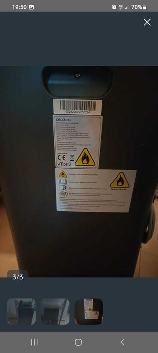 Ar Condicionado Portátil Cecotec ForceClima 9150 Heating