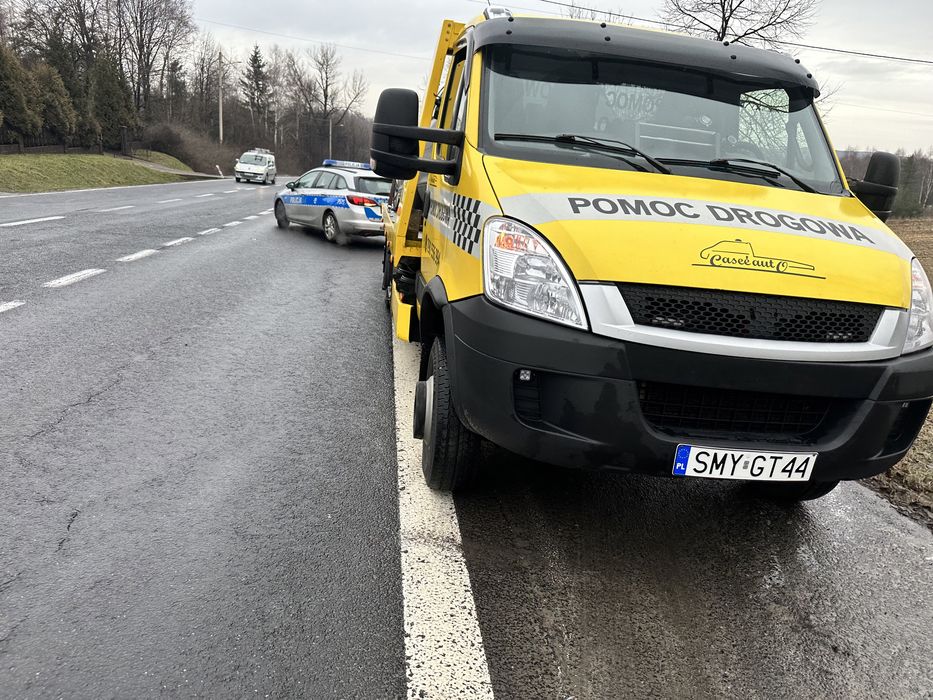 Pomoc drogowa laweta A1 Pyrzowice Częstochowa Osobowe Dostawcze TIR