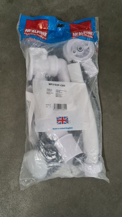 Zestaw wannowy pop-up automatyczny SLIM MP31SSF-CBR (na linkę)