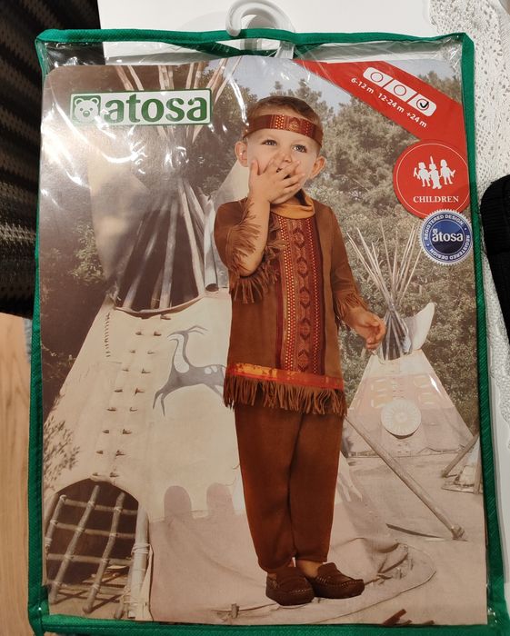 Fato/Disfarce Índio Carnaval