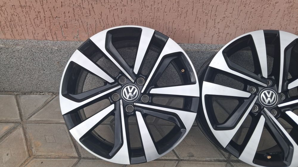 Оригінальні диски титани VW Tiguan Passat 5/112R17 vag Dublin Поштучно