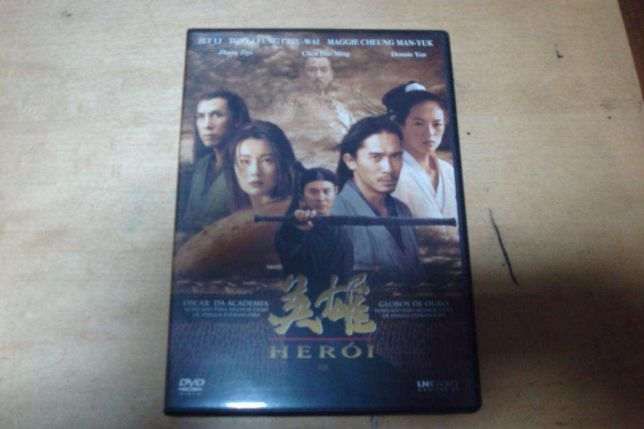 8 filmes originais jet li , dragao vermelho,heroi,romeo deve morrer