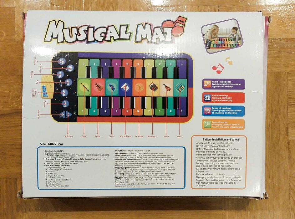 Mata taneczna dla dzieci