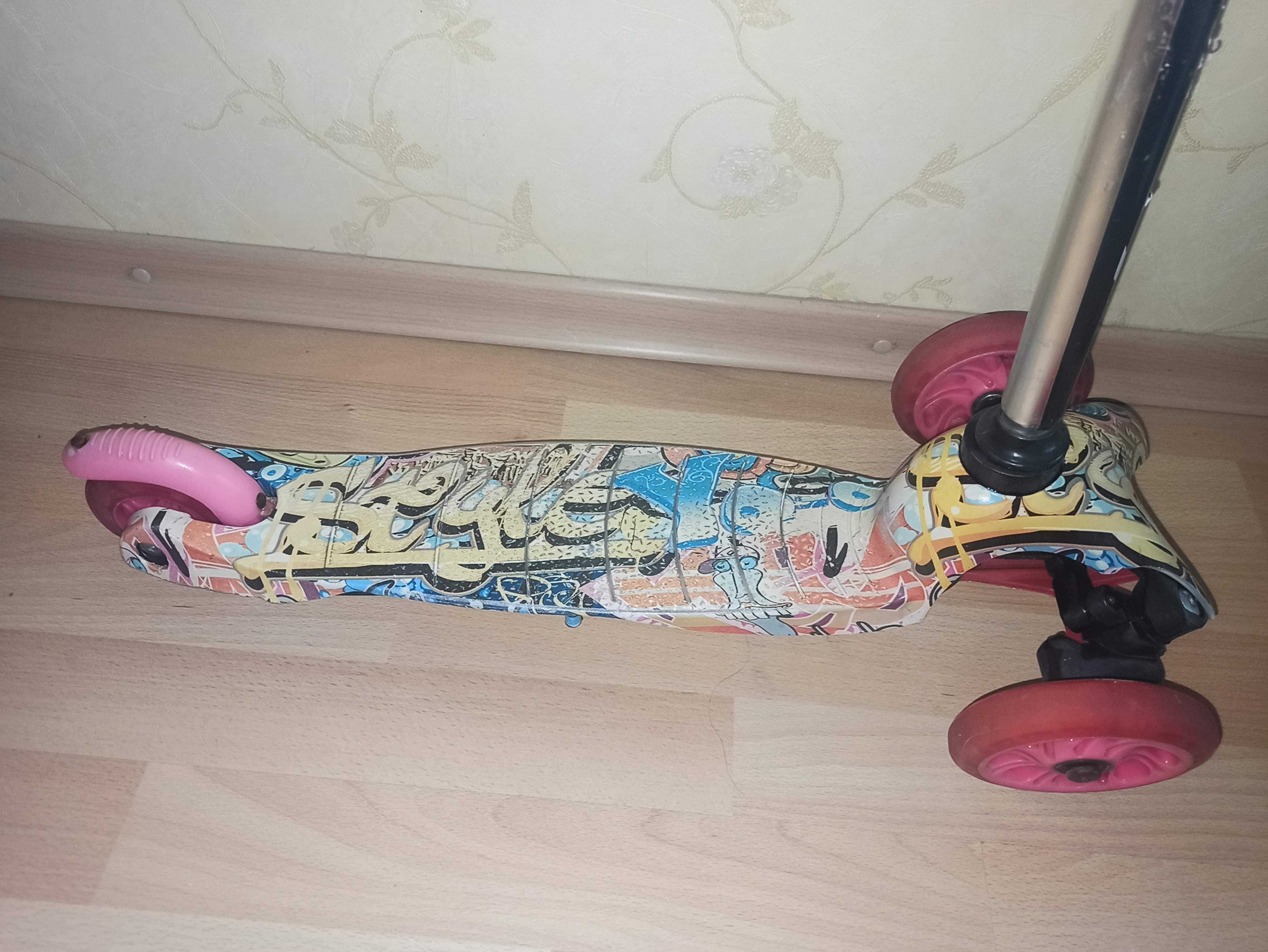 Детский самокат SCOOTER ITRIKE на запчасти - руль, колеса, подножка: 50 ...