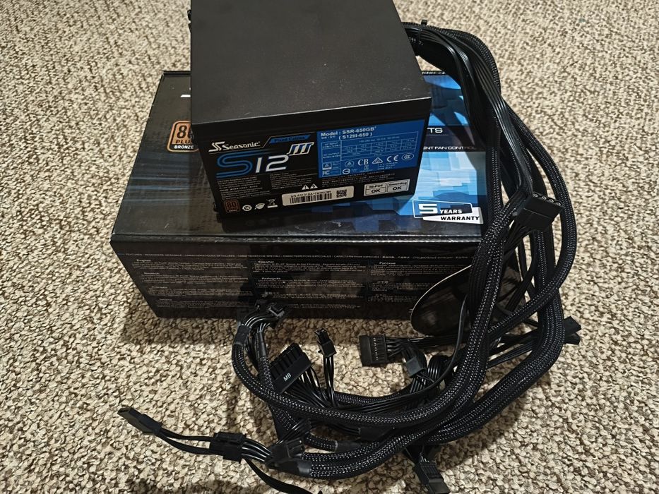 Seasonic ssr 650gb блок живлення