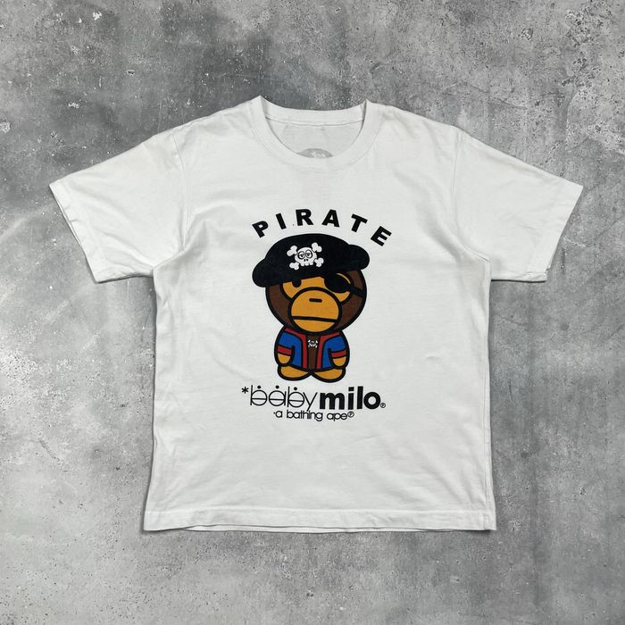 Baby Milo Bape Футболка Біла Розмір S/M