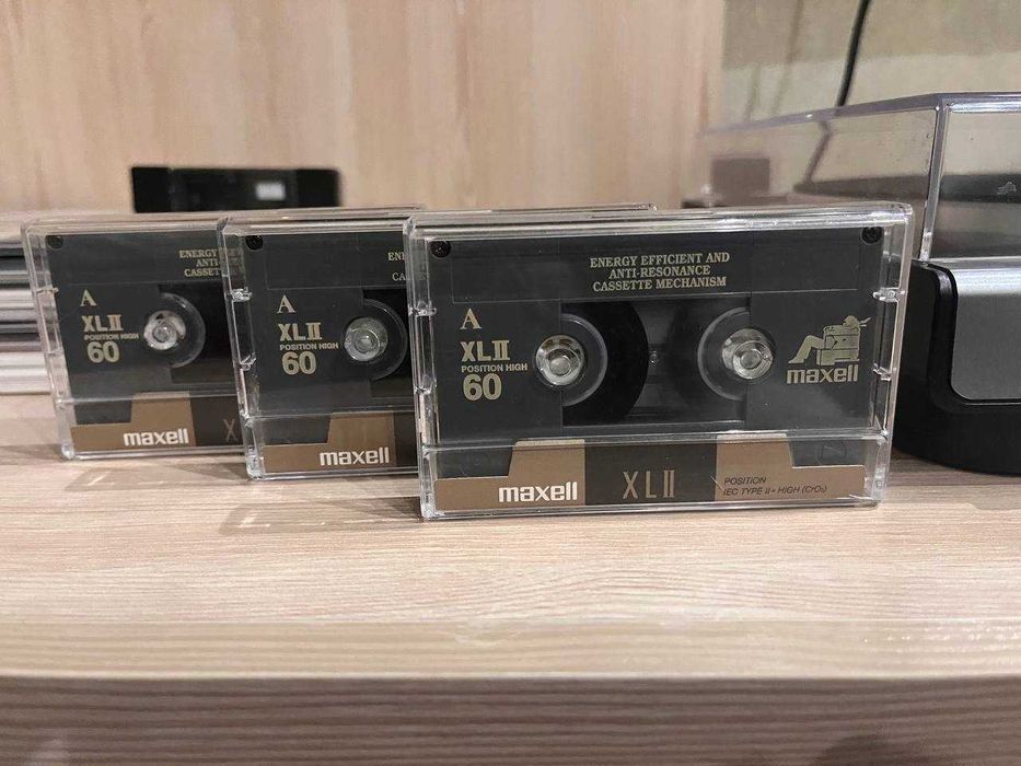 кассета хром maxell xl 60 аудіокасети