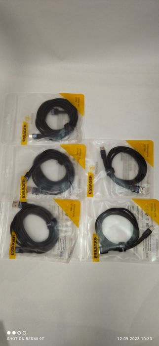 Кабелі Type-C з функцією швидкої зарядки