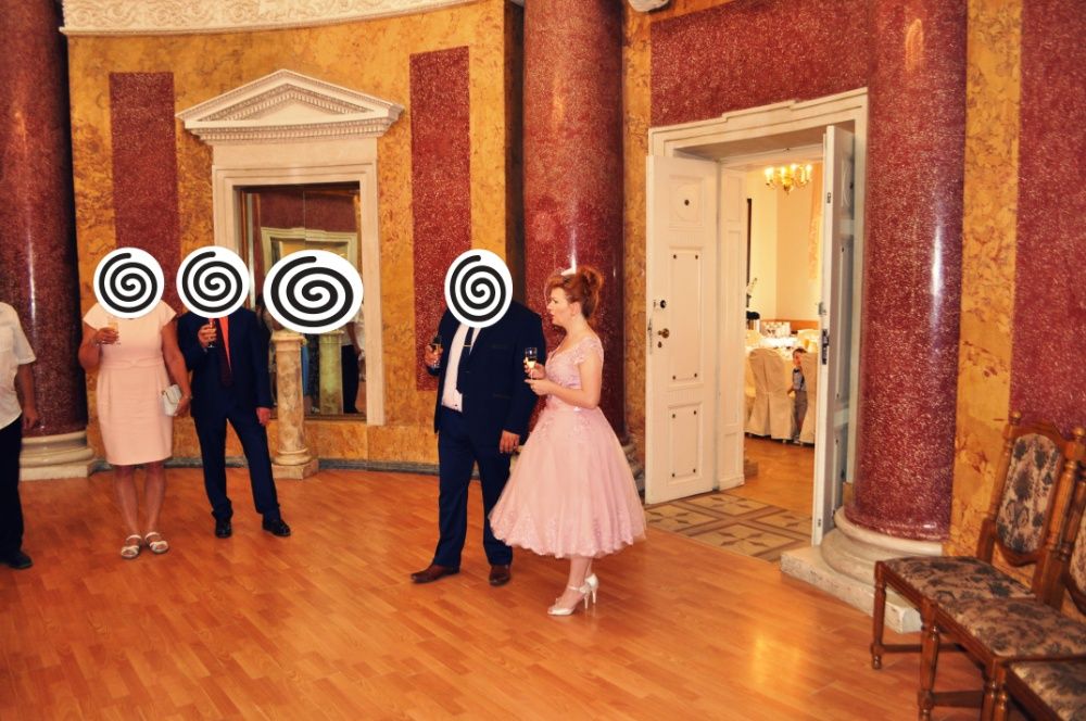 Suknia ,sukienka ślubna PIN UP ,balowa, sesja w stylu lat 50, 60-ych